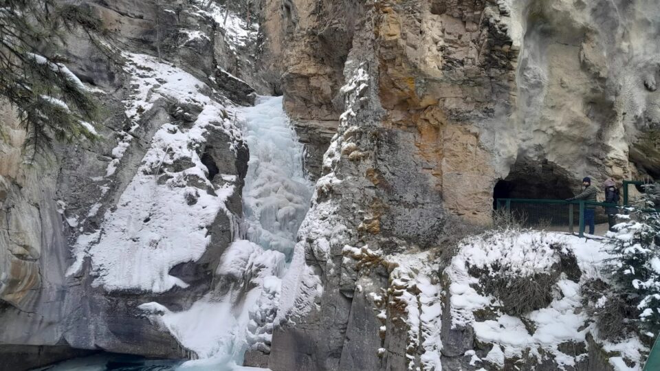 Johnston Canyon Winter