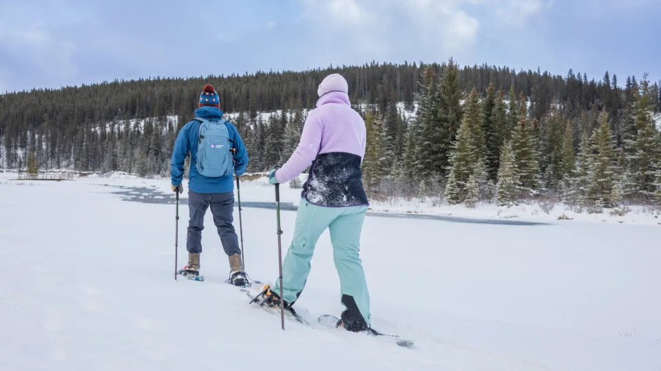 Snowshoeing in Banff National Park