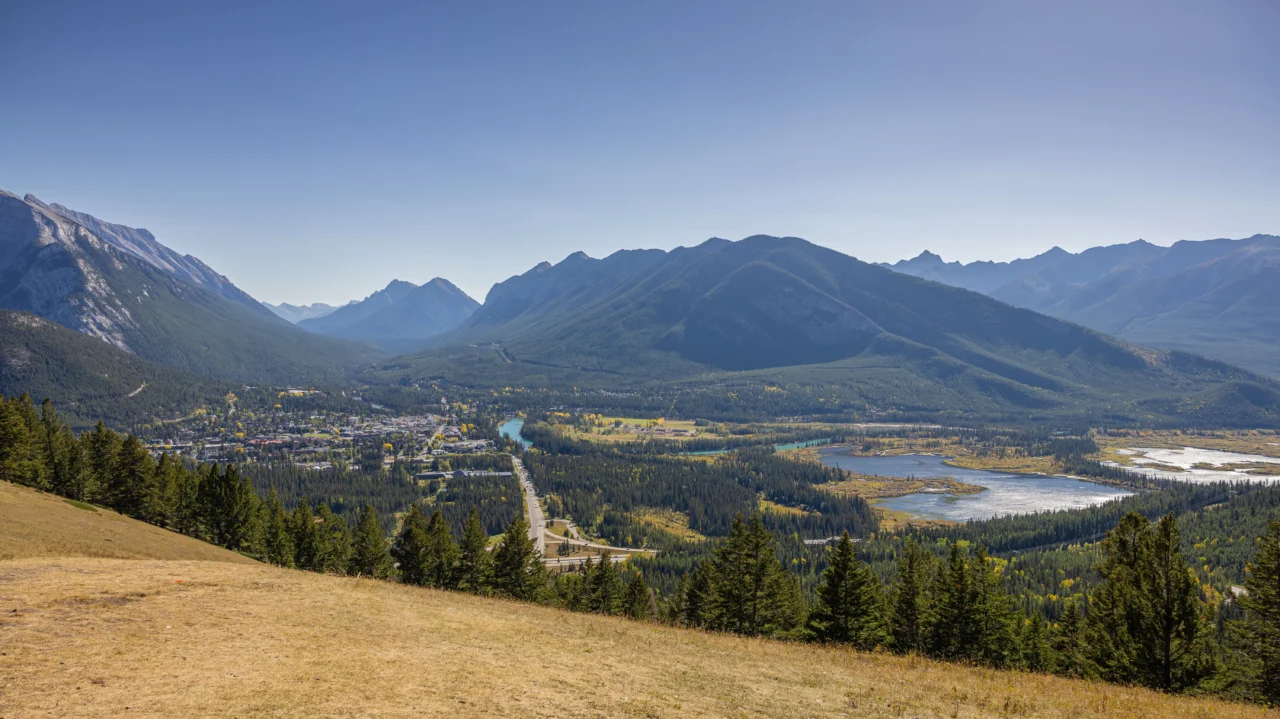 Mt Norquay Viewpoint cycle from the Juniper