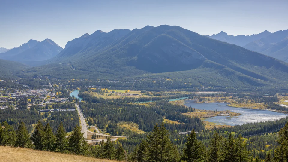 Mt Norquay Viewpoint cycle from the Juniper