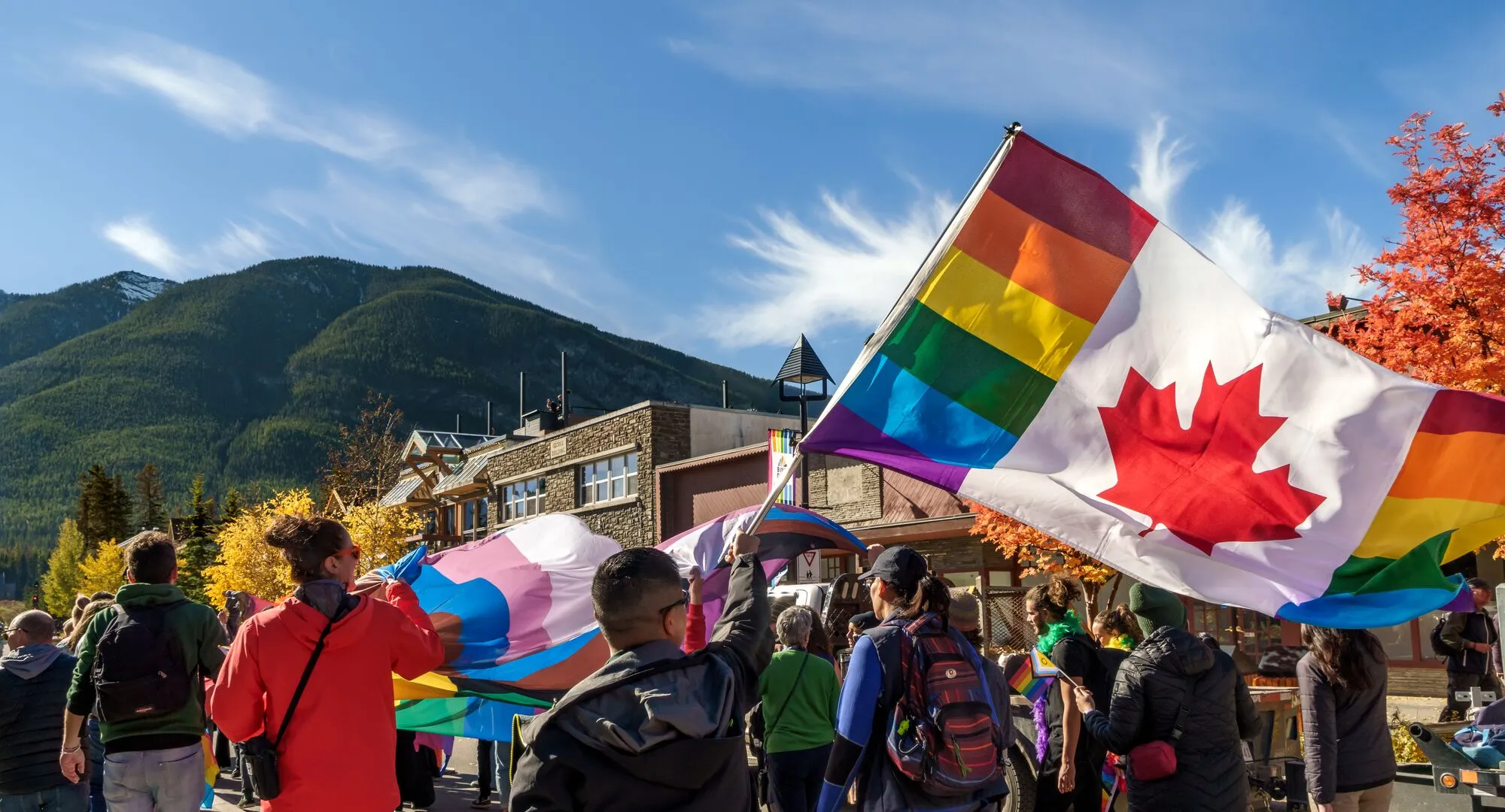 BanffPRIDE march
