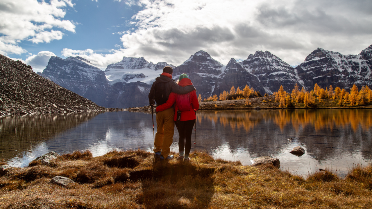 Larch Valley and Sentinel Pass are fabulous hikes above Moraine Lake