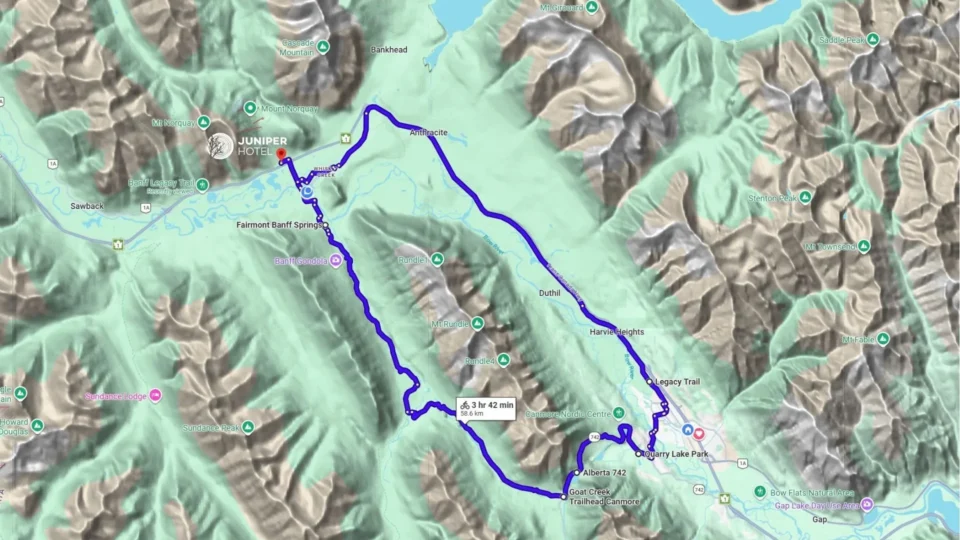 Goats Creek from the Juniper to Canmore
