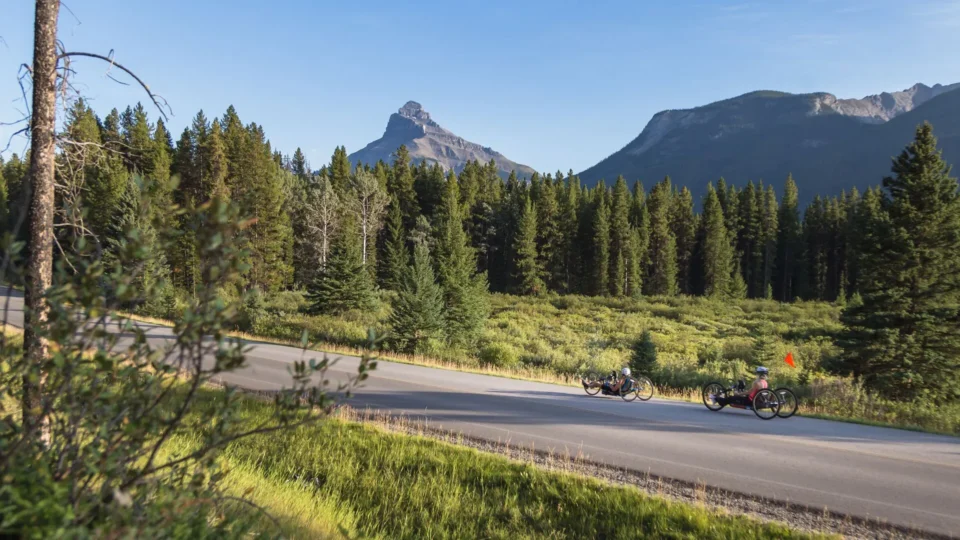 The stunning Bow Valley Parkway closed to cars