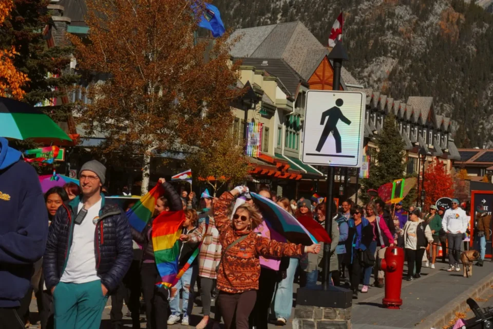 BanffPRIDE march