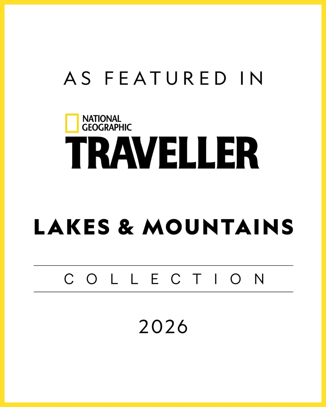 National Geographic 'As Featured' Badge