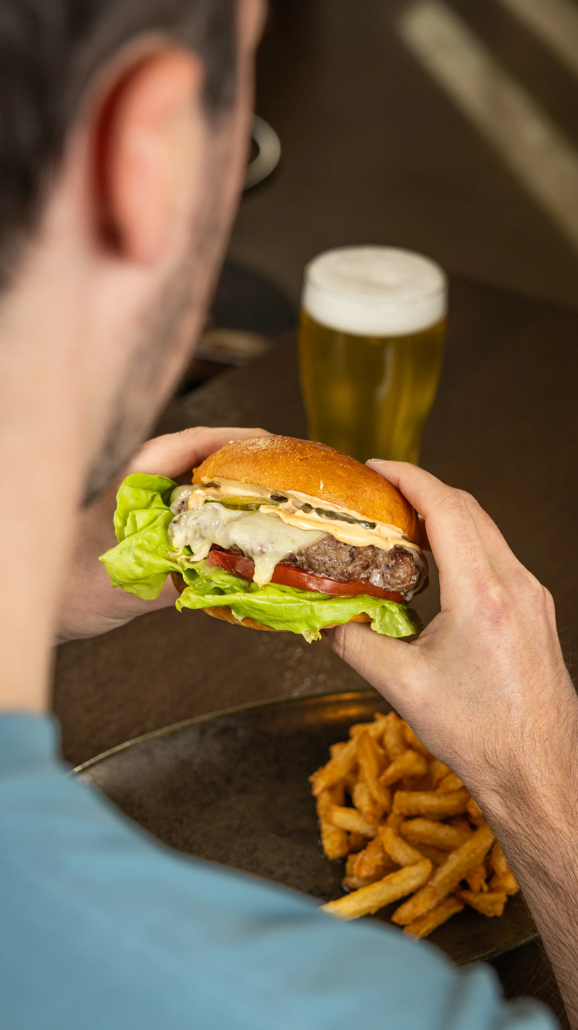 The Fire &amp; Flame Burger has won 'best burger in the Bow Valley' and for good reason