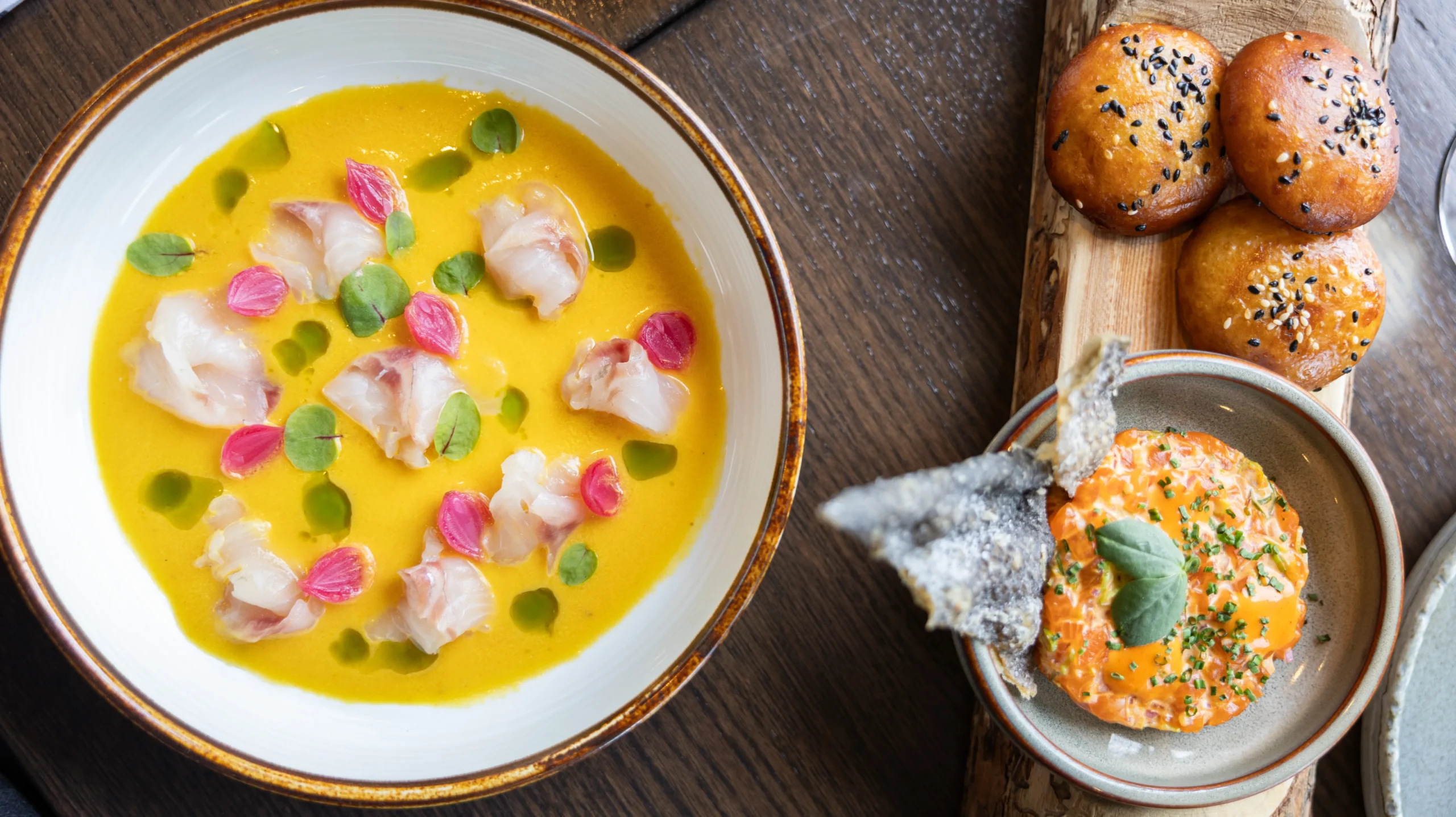 Items from the Summer Dinner menu