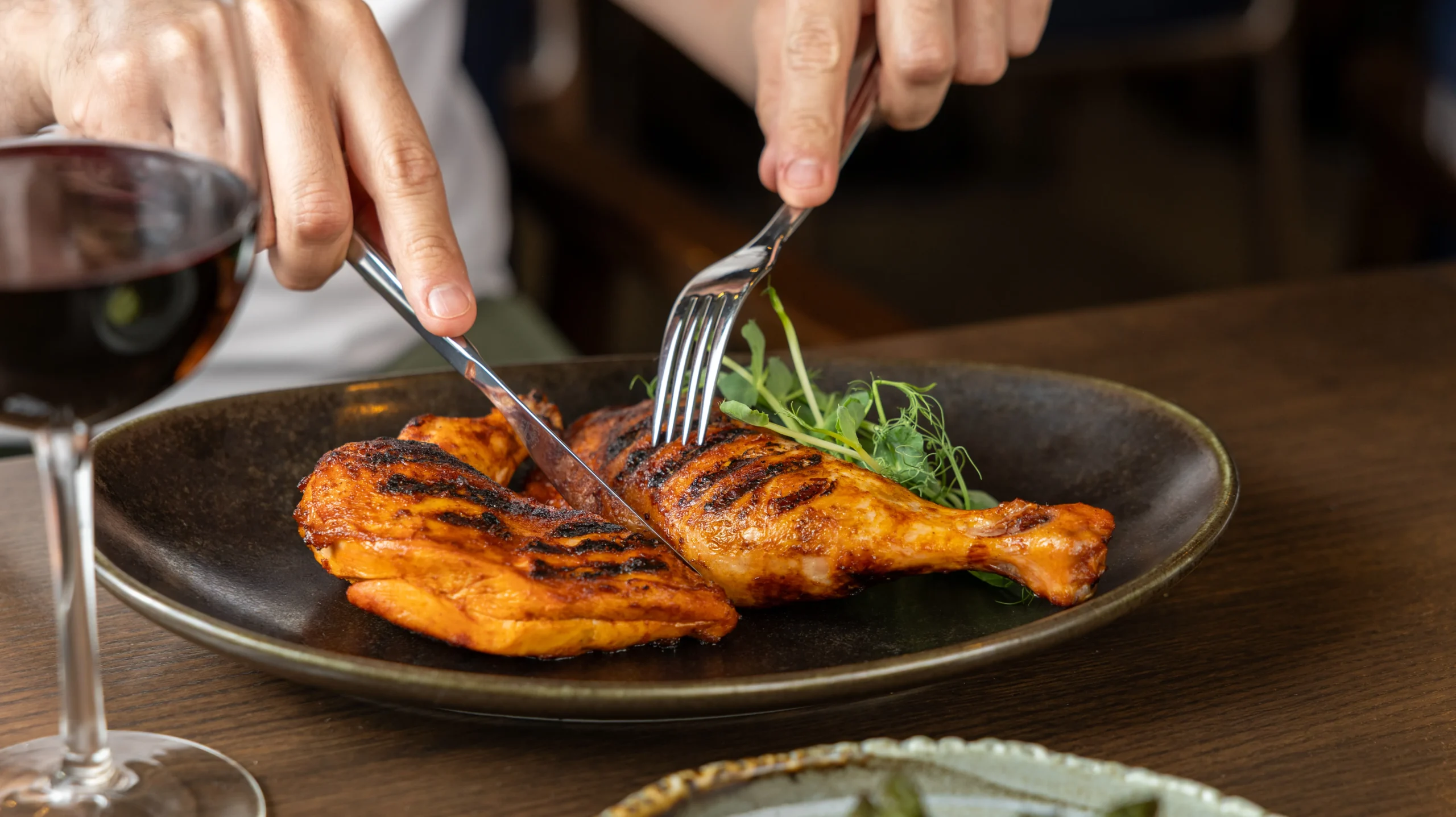 Items from the Summer Dinner menu