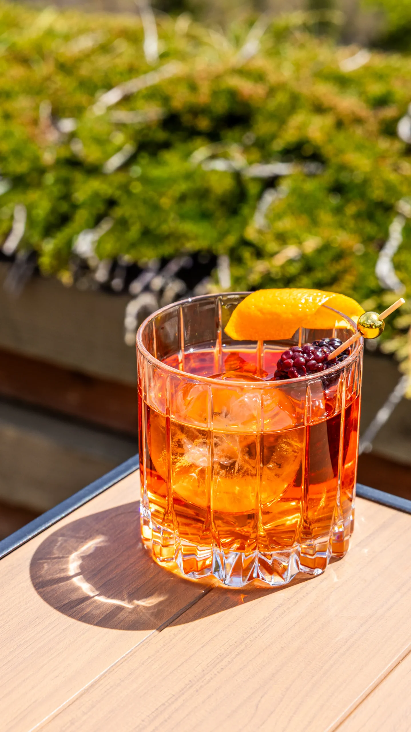 Items from the Summer Cocktail menu