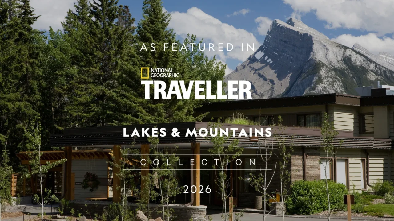 The Juniper is featured in National Geographic as a unique stay in the Canadian Rockies