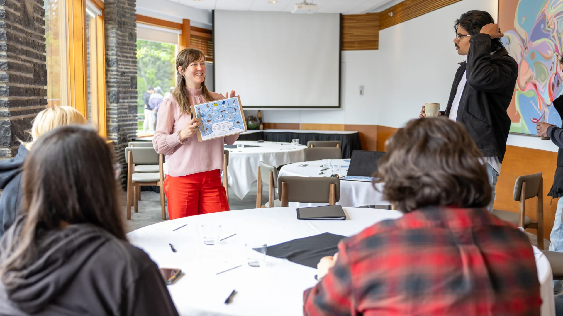 Training for staff at the Juniper
