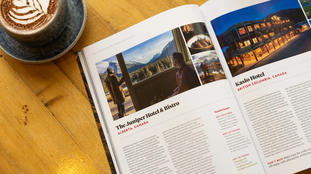 The Juniper Hotel &amp; Bistro featured in National Geographic