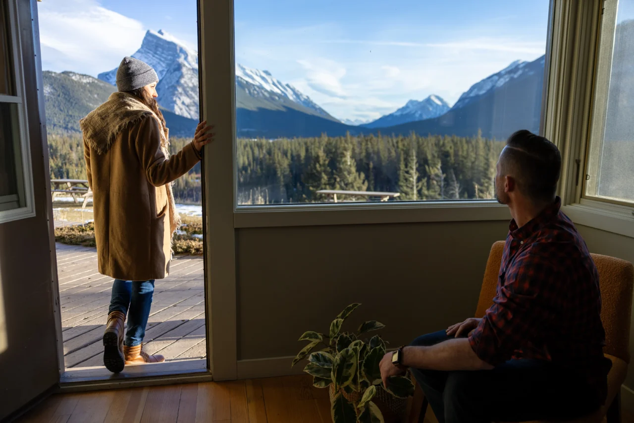 Stunning winter views at the Juniper Hotel