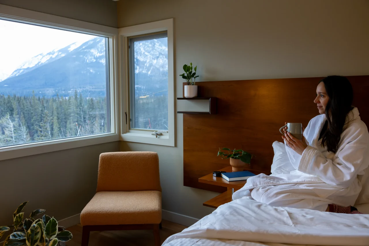 Stunning winter views at the Juniper Hotel