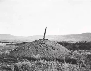 historic black and white image of Kiguli pothouse