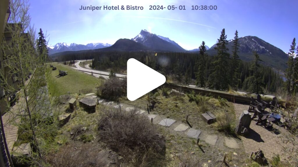 Juniper Webcam overlooking Banff