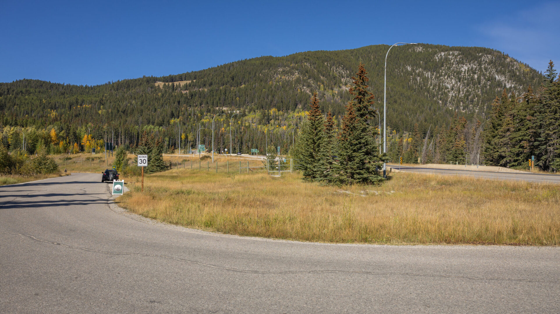 The 1st Gate as seen from the path from Banff