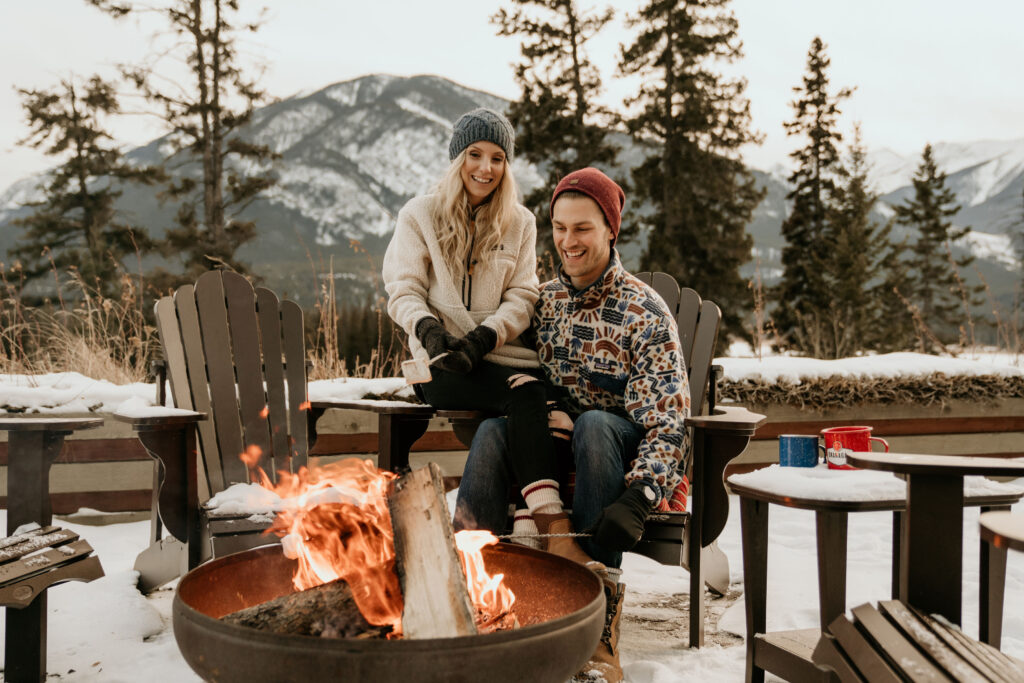 S'mores around the fire