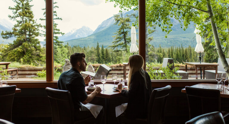 Brunch in a wildlife corridor
