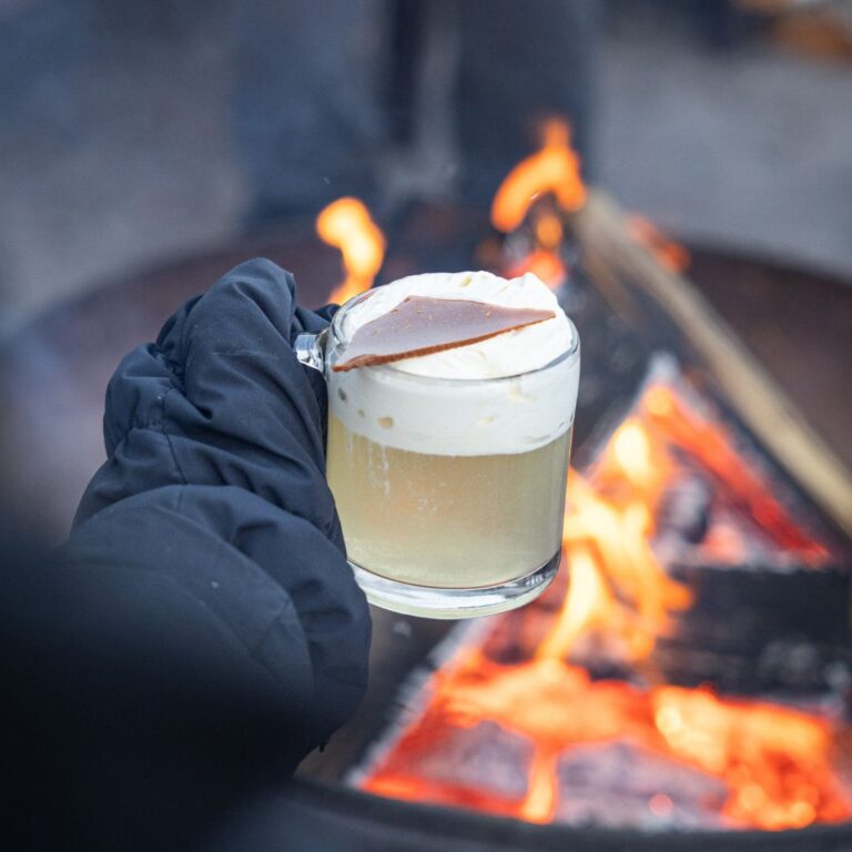 Forest Tea at Juniper Bistro Fireside Sunset